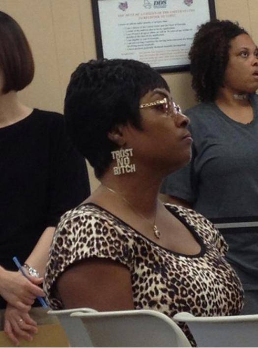 Ironically, she stole those from her friend Twaneka