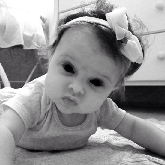 Tried taking a picture of my baby using iOS 7's 