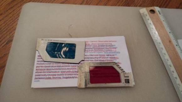 My professor said I could only use one notecard