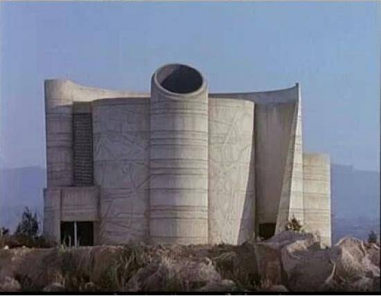 The Power Rangers command center is actually a building on a California Universities campus.