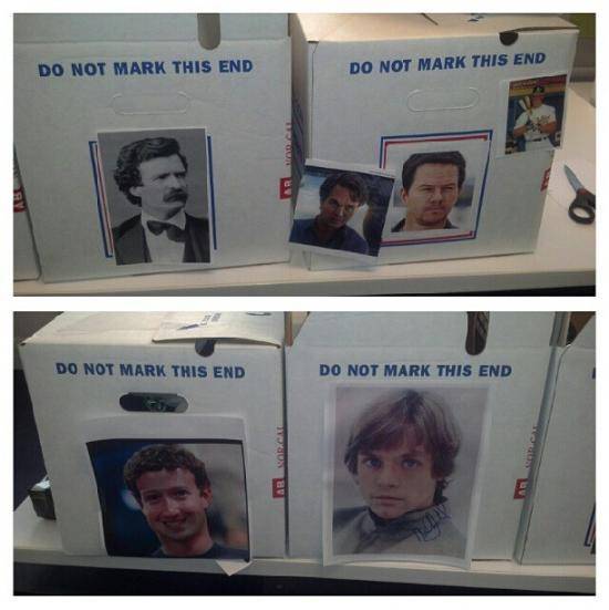 Do Not Mark This End.