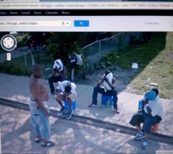 Awh sh*t, here comes the google street car