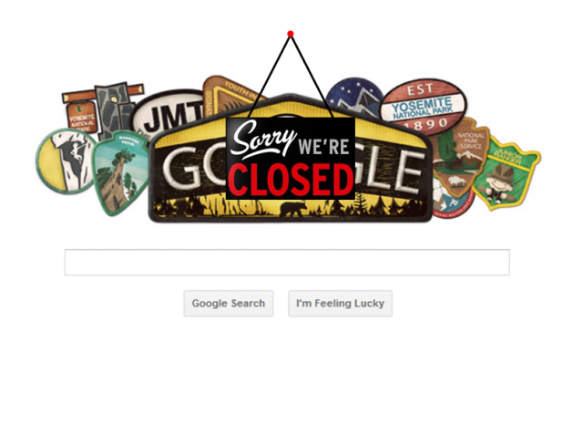 The Yosemite Google Doodle