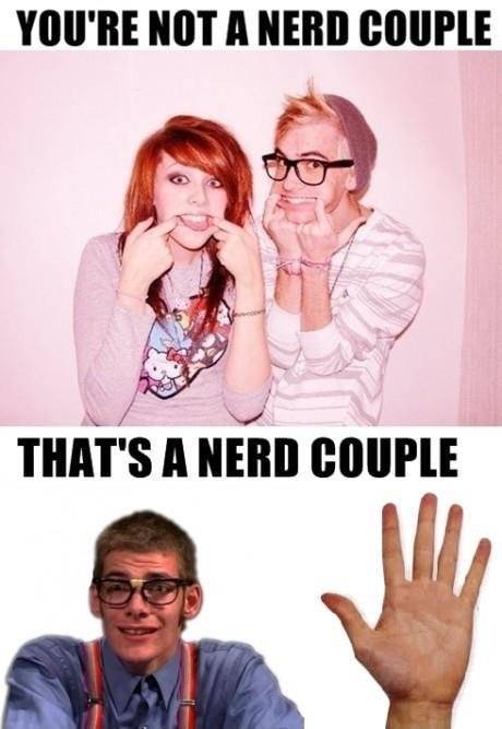The truth about nerd couples.