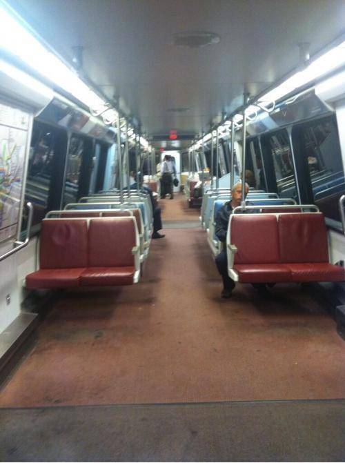This is what rush hour looks like in DC when there is a government shutdown