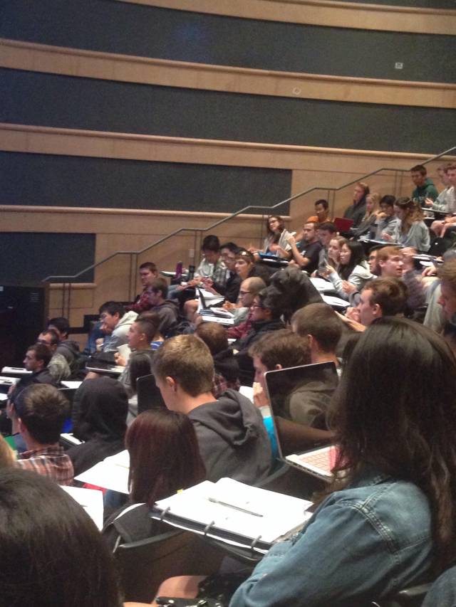 In my engineering lecture this morning. One of these things is not like the other...