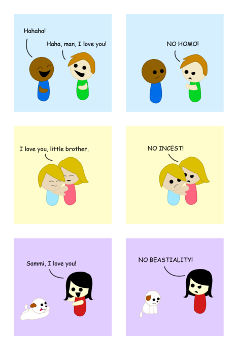 No Homo!