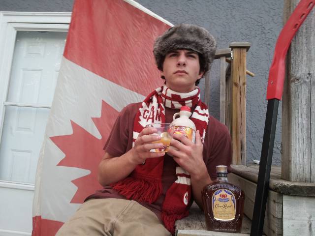When the American government shuts down and I’m just sitting up here with all this stuff and my free healthcare.