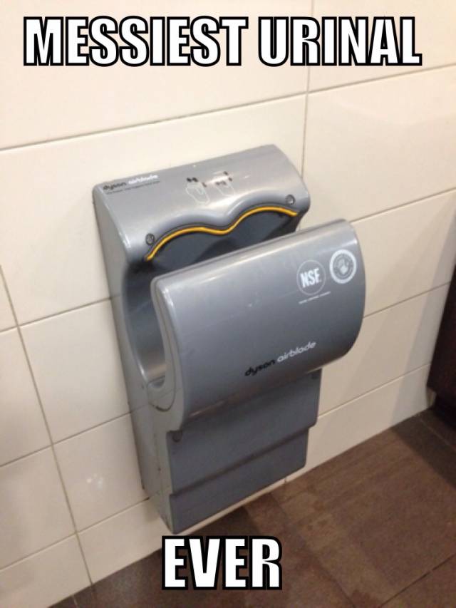 It just went everywhere.