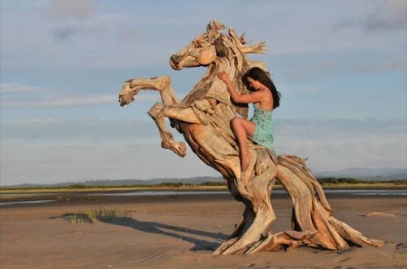 Driftwood Horse
