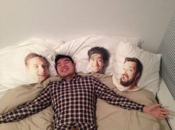 Our friend moved into his new apartment, so we got him a house warming gift.