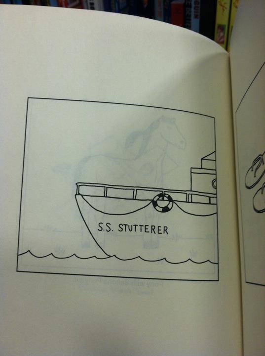 Found in a children's coloring book