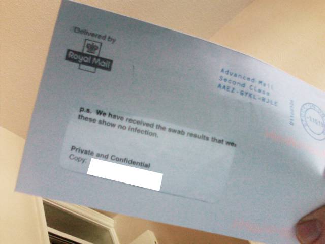 Neither private or confidential, thanks doc!