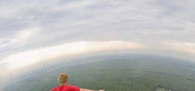 Teenagers shoot pictures at mind numbing heights