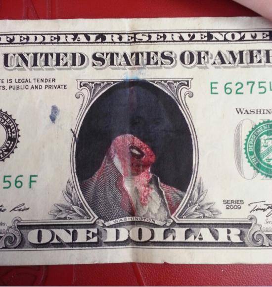 Received this dollar from a customer today.