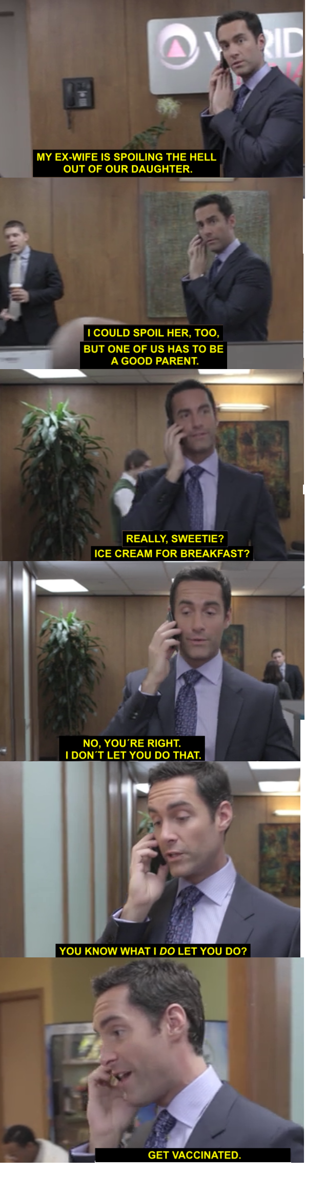 Being the responsible parent...