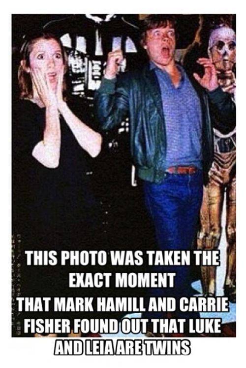That awkward moment far far away.