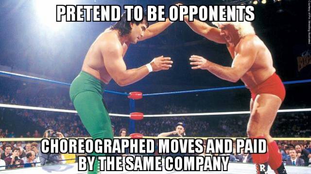 How the US Congress is like the WWF
