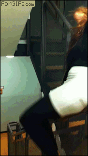 Great those stairs have make up now