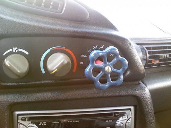 My dad’s solution when a control knob broke off in my car