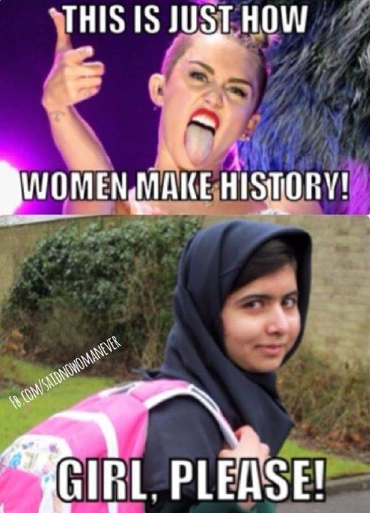 Miley vs. Malala?