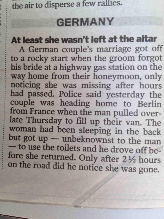 Honest mistake!