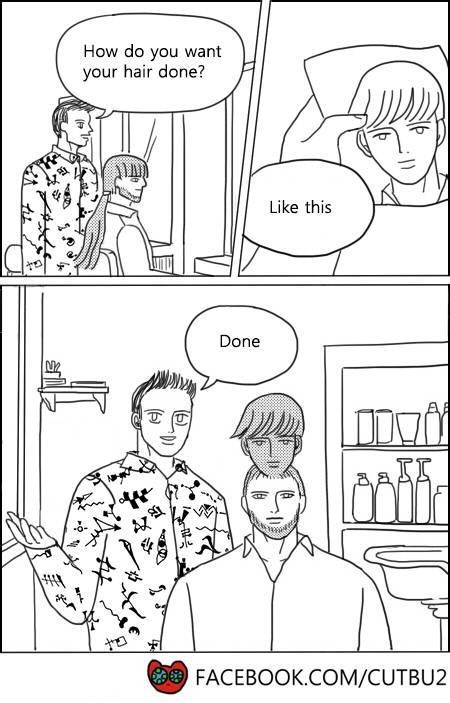 how do you want your hair done?