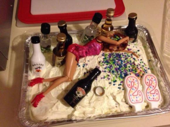 My mom made me an amazing birthday cake tonight!