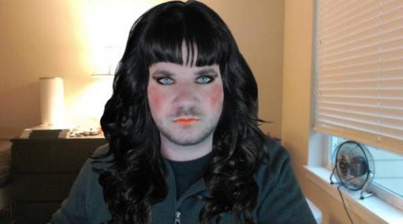 I found a website that does virtual makeovers based off celebrities. I think I pull off a pretty decent Katy Perry look.