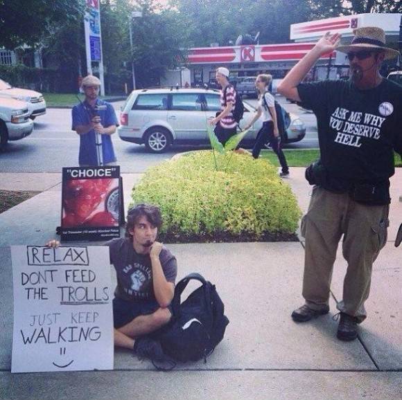 Don’t feed the trolls