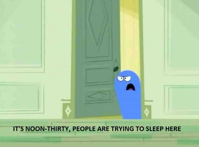 Some people just don't understand what Saturdays are for.