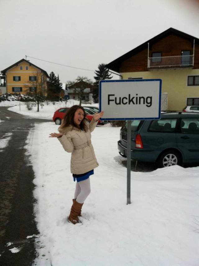 One of my best friends studied abroad in Austria last year and stumbled upon this.