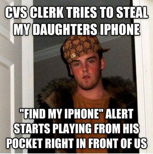 Scumbag CVS Clerk