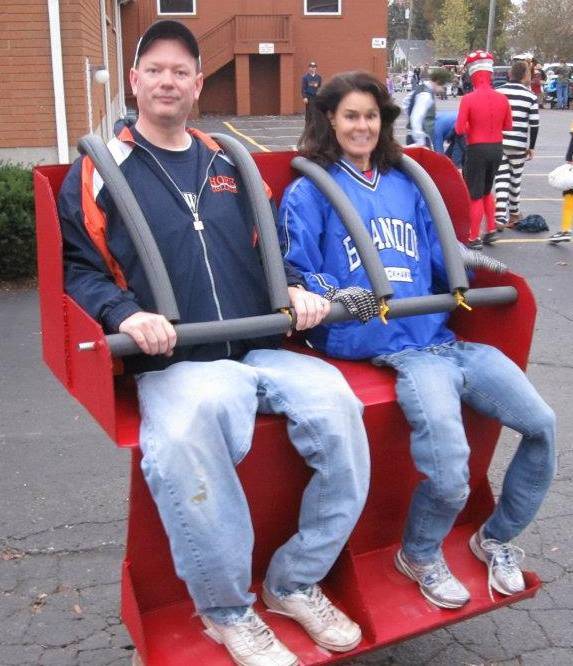 My friend's parents are pretty good at Halloween costumes.