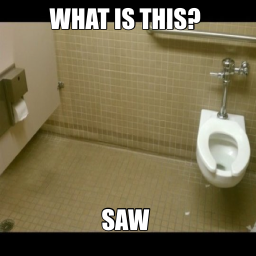 Heard the guy in the stall next to me angrily shout this out. Couldn't help but laugh
