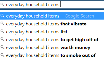 Google's suggestions are always so classy