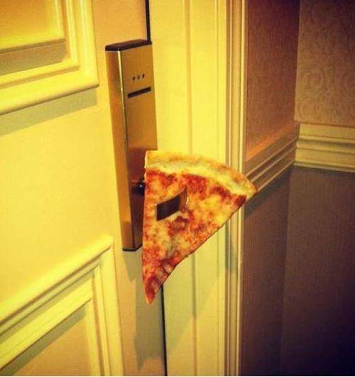 I know what a sock on the door knob is for, but what does this mean?
