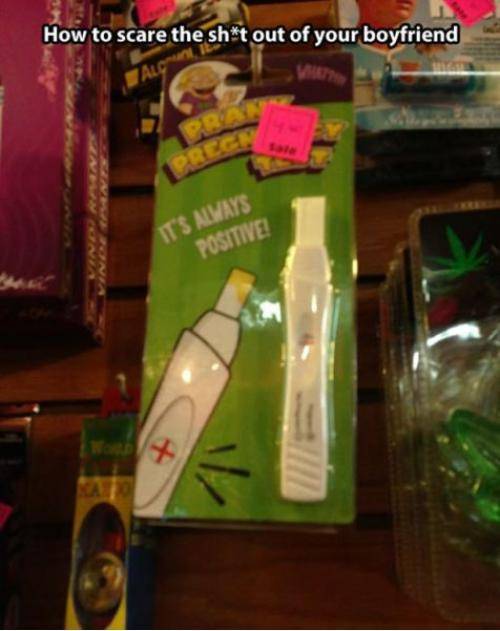 How to scare the sh*t out of your boyfriend!