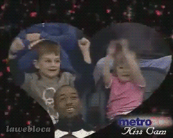 Best Kiss cam ever