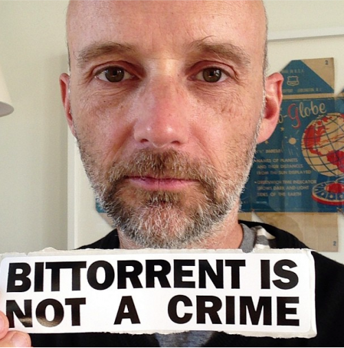 Moby just posted this on Facebook