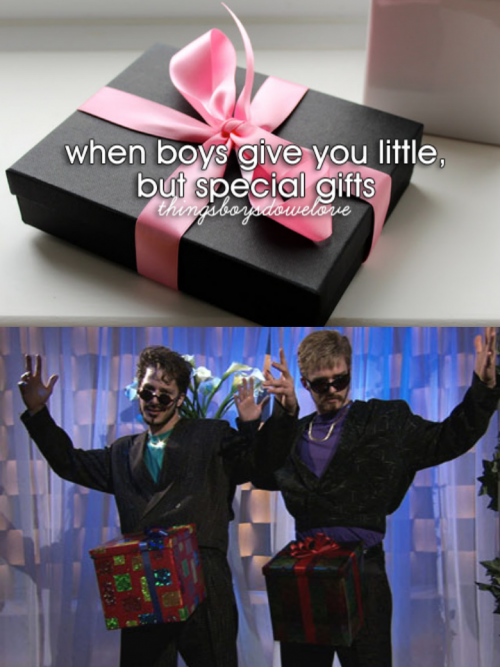 Things boys do that we love..