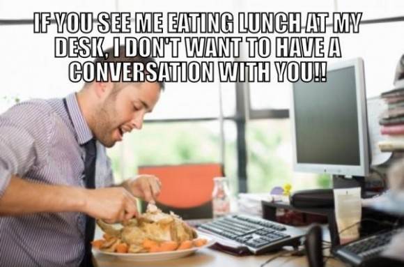 Office etiquette with regards to one’s lunch hour