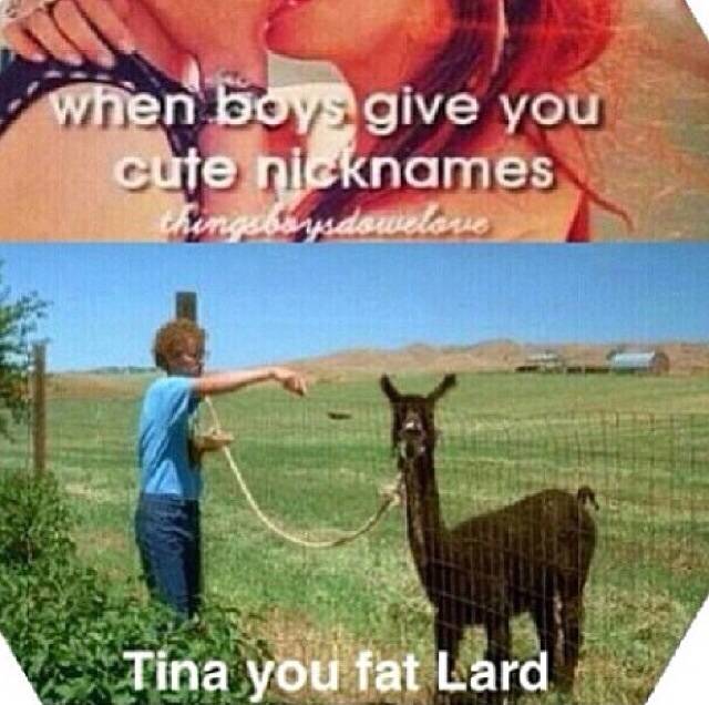 Cute nicknames