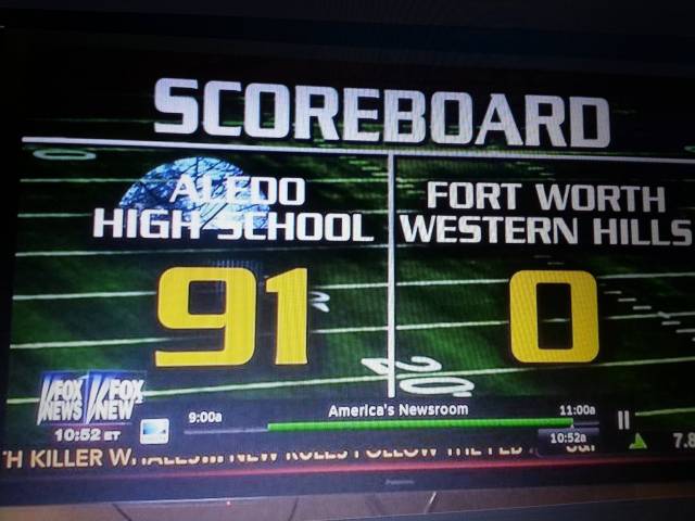 My high school doesn't always make it to national news... but when we do we get humiliated