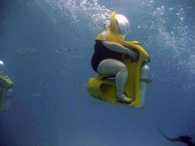 The american way of dive.