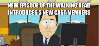 8 funny "The Walking Dead" memes- Dedicated to all the fans out there