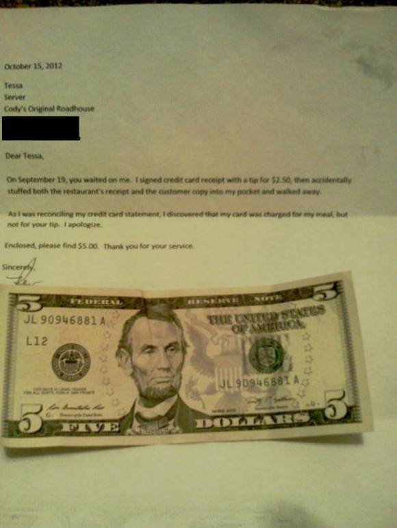 An example of the right thing to do