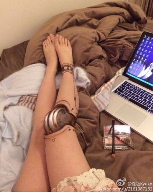 Robot leg make-up