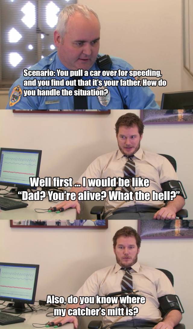One of my favorite Andy moments from Parks and Recs