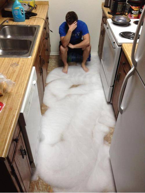 Roommate learned a valuable lesson today.